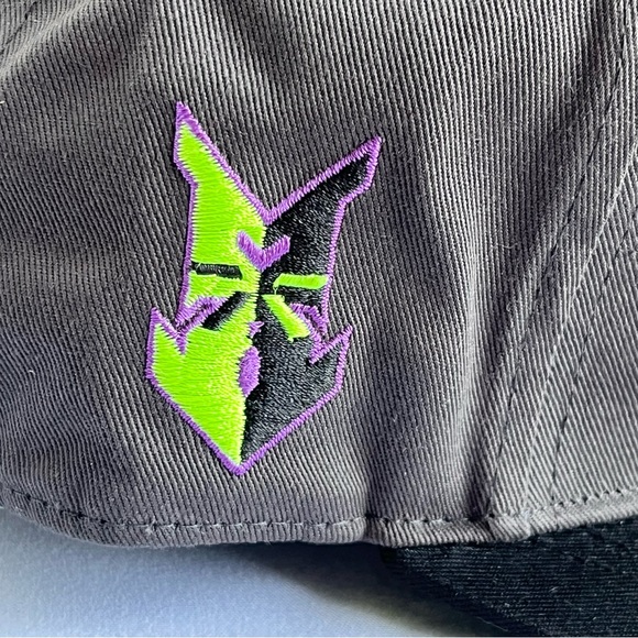 Indianapolis Indians 47 Brand MLB Gray Neon Green Embroidered Snapback Hat - Picture 7 of 15